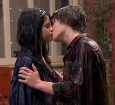 kissing him like a true love kiss