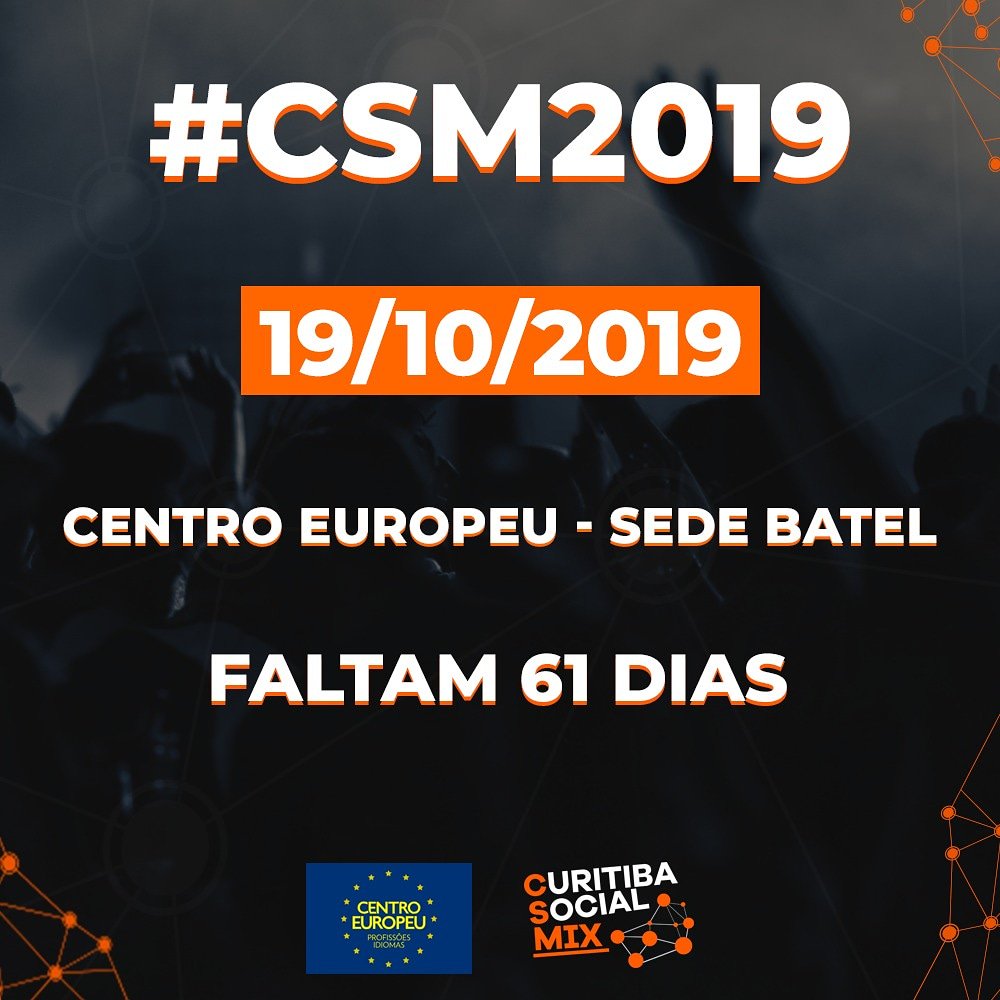 ctbasocialmix's tweet photo. Sabemos que estão esperando por novidades e logo menos já postaremos novas presenças, mas acredita que falta apenas 61 dias para esse evento xuxuzinho? 

CONFIRME SUA PRESENÇA NO EVENTO: https://t.co/2JYi6VO5px

COMPRE AGORA O SEU INGRESSO :
https://t.co/C4HZYXehKt https://t.co/3TSgoXCsaP