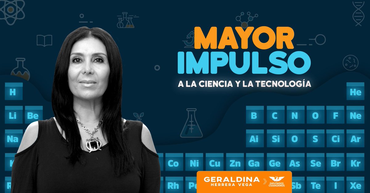 🔬🧬 México debe aprovechar su capacidad para seguir desarrollando nuevas tecnologías y continuar con los avances científicos en beneficio de todos. En esta materia, la diputada <a href="/GeraldinaHV/">Geraldina Herrera</a> impulsa una Ley General de Ciencia y Tecnología que ayude a cumplir tal objetivo.