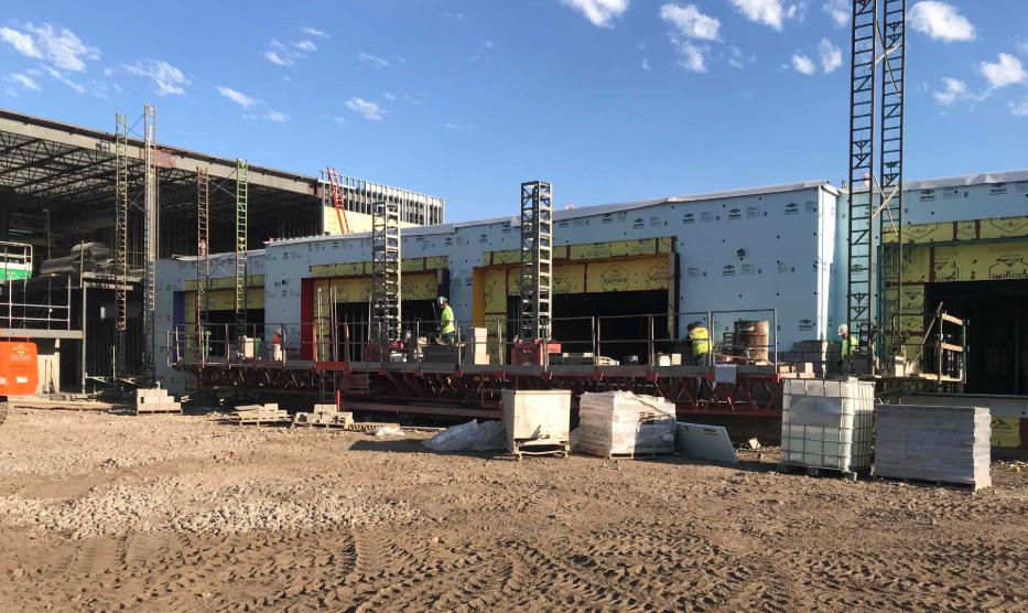 AscentCon's tweet photo. As #school gets underway for a lot of students this week, here are some progress photos of the West Bountiful Elementary rebuild, the new elementary school in Spring Creek, NV, and new school additions in West Valley City. #education #construction https://t.co/gbCkbJq4ft