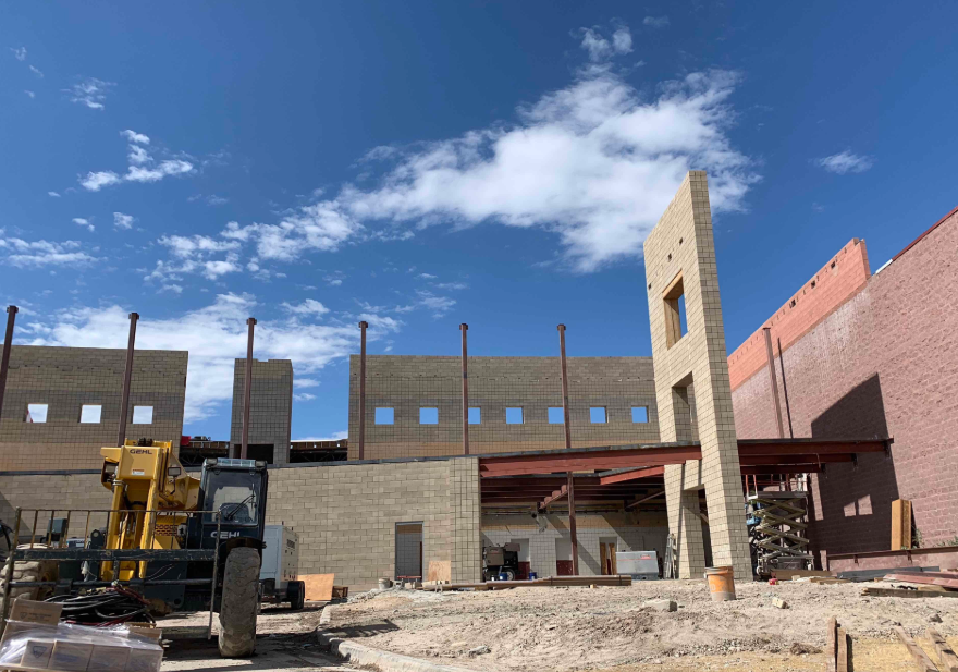 AscentCon's tweet photo. As #school gets underway for a lot of students this week, here are some progress photos of the West Bountiful Elementary rebuild, the new elementary school in Spring Creek, NV, and new school additions in West Valley City. #education #construction https://t.co/gbCkbJq4ft