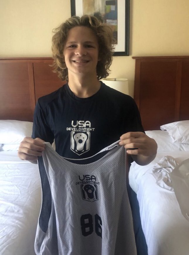 TMN2023Fan's tweet photo. Thatโs our guy! In MD for round #2 of US Natl Development. Go get โem Cade!!!! #mnmade #TeamMN2023 #proud https://t.co/OBbcVsQNL5