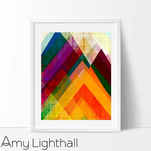 Amylighthall's tweet photo. 8 x 10 print, mountain abstract, geometric print, bright colors, geometric design, modern painting, mid century art, abstract art, modern #ModernPainting #AbstractArt 
$8.00
➤ https://t.co/69V05Xrfg8 https://t.co/MVeCvY1sC2