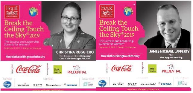 aarosetheone's tweet photo. So excited to have Jim Lafferty and Christina Ruggiero leading the field at the 2019 World Edition of Break the ceiling touch the sky! Sept 2, Singapore. Register https://t.co/kLC4PeBN1B https://t.co/bxK2dFX5ZO