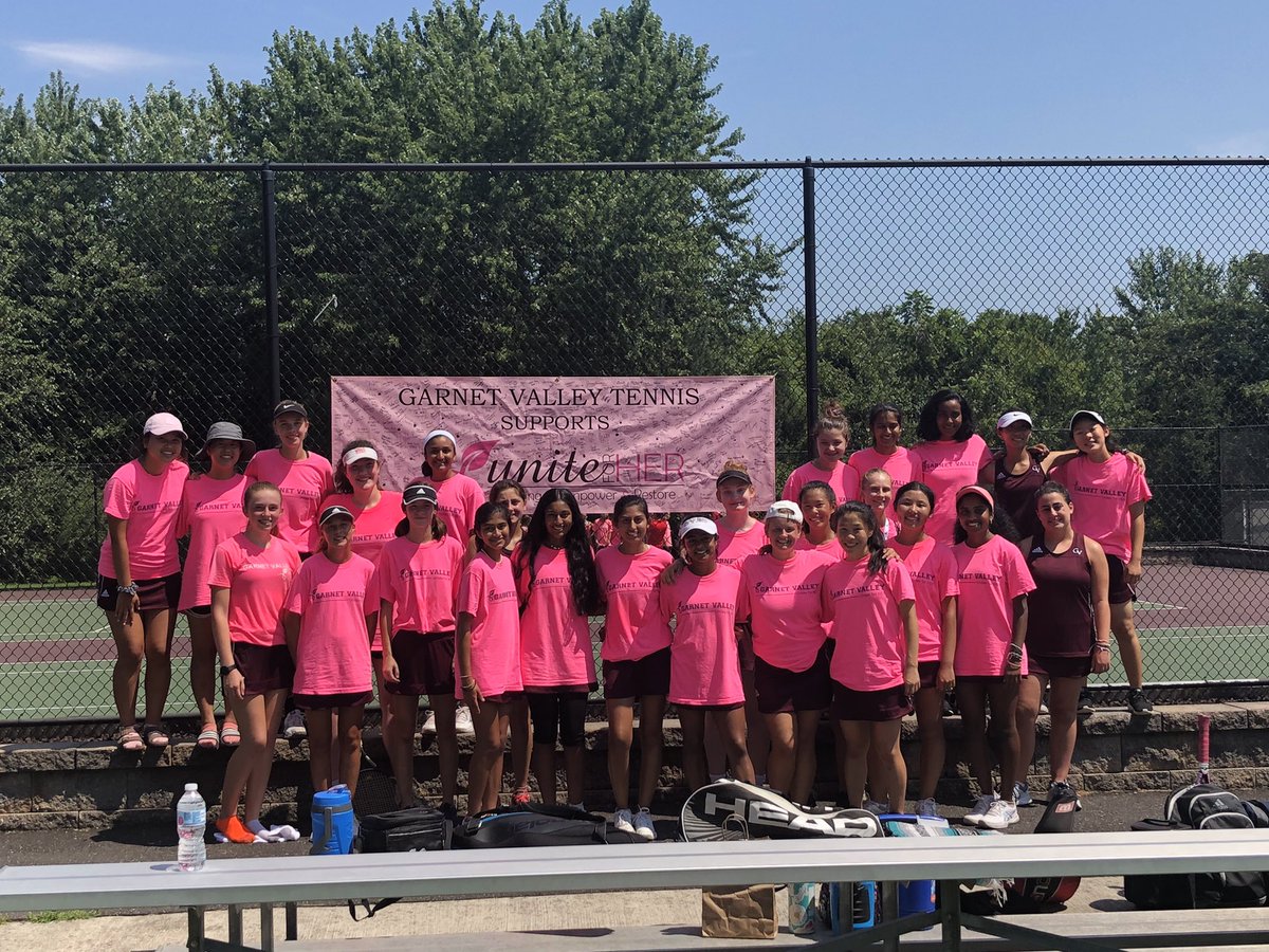 GVGT2019's tweet photo. Great turnout today girls! Congratulations to our varsity fourth doubles, Grace and Soumya, and our third singles, Katja, on their wins today! Everyone played so well today, it was a great way to start off the season! https://t.co/TG4JHwAd2A