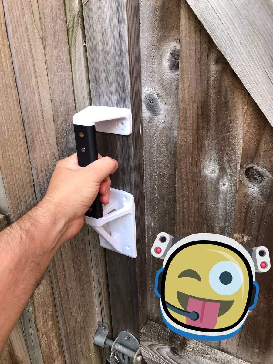 FORGE3Duk's tweet photo. Apollo 11 Command capsule handle. OTT for the garden gate? 3D print on a @CELRobox PRO  #NASA #3dprint @testedcom @smithsonian https://t.co/XRSl1uYjuo