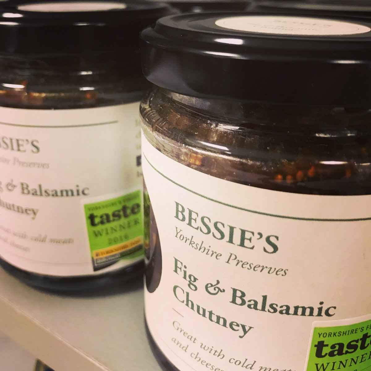 Thoroughly enjoyed taste testing this Fig and Balsamic Chutney, perfect with Yorkshire Fettle cheese.