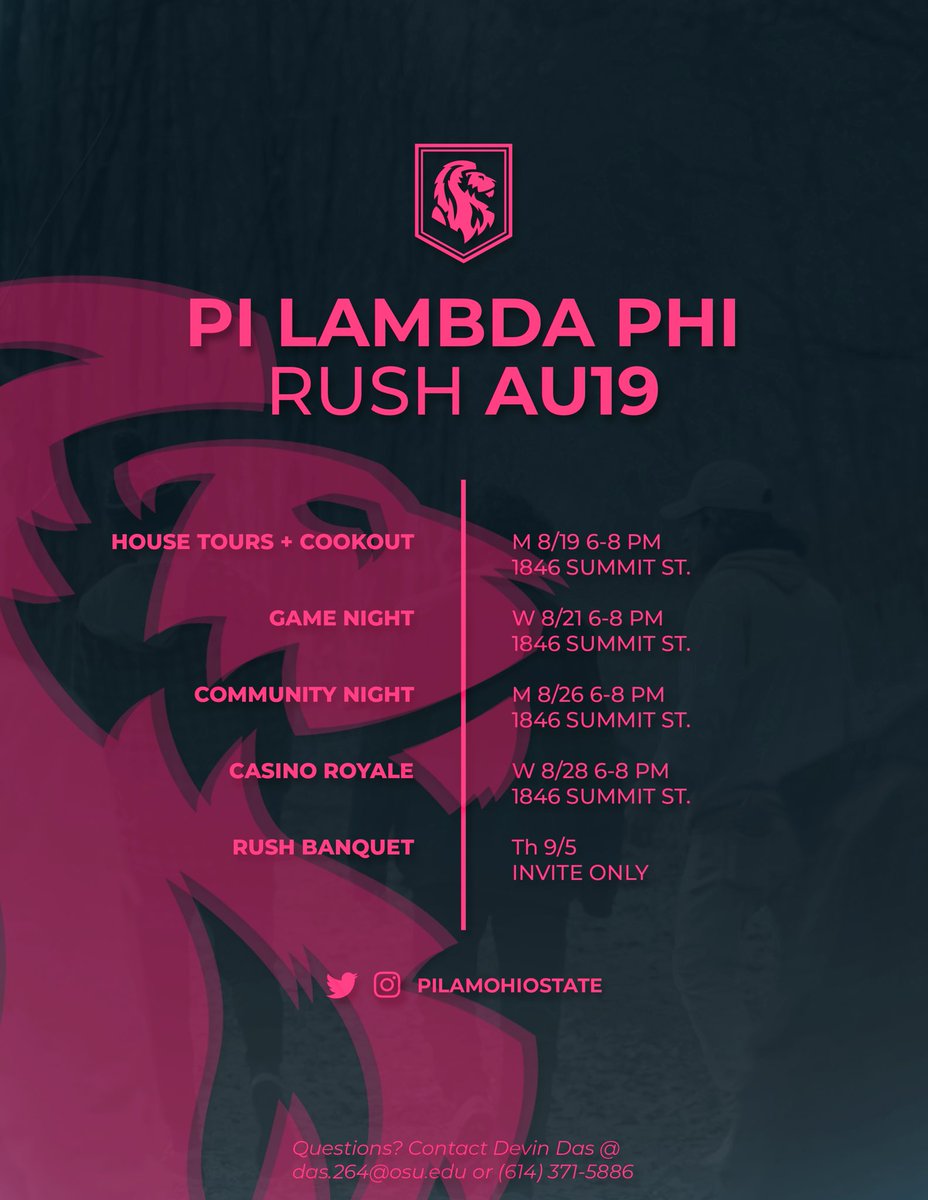 our FIRST rush event is tonight at the house!! #RushPilam