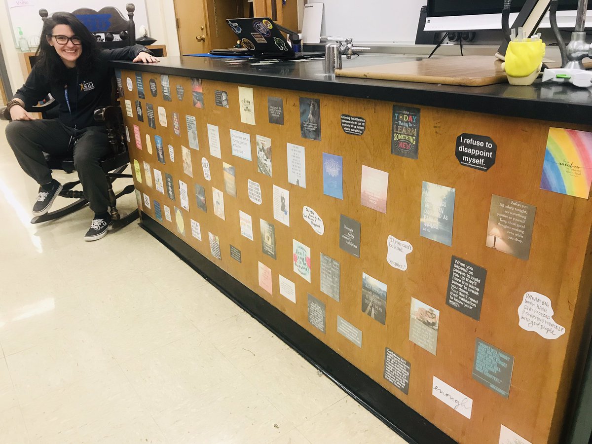 #buildingrelationships at <a href="/EstacadoHS/">Estacado High School</a> sometimes involves reminding your students every day how important they are-in and out of science classrooms.
