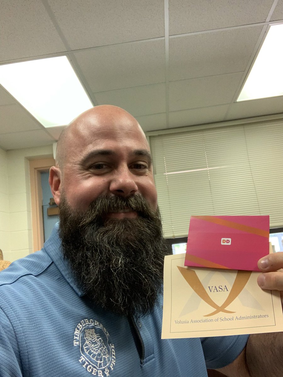 vcsvasa's tweet image. Congratulations to Mr. Lonnie Tidmarsh our latest VASA monthly winner. Start your day with Dunkin!
