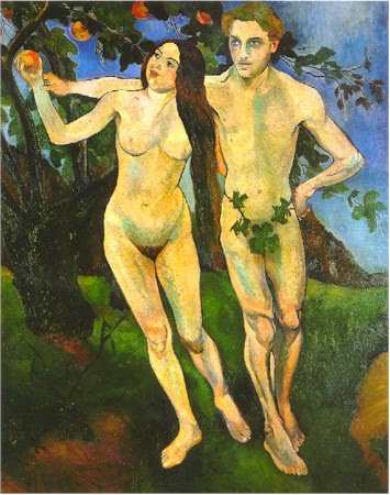 Adam and Eve, 1909 #suzannevaladon #postimpressionism