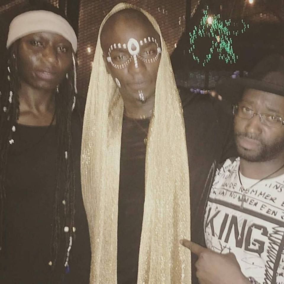 The_IZM's tweet photo. Going through my pics and found this gem. S/O to @pricetagsent who took my scary ass to meet @YoungParis. It was pre-Afropunk 2015 and I had recently discovered his Rap | Electronic EP. "Kake" and "Watah" alone eat EVERYTHING on the radio. #TheTribe #YPForever https://t.co/N1XkpyHeG5