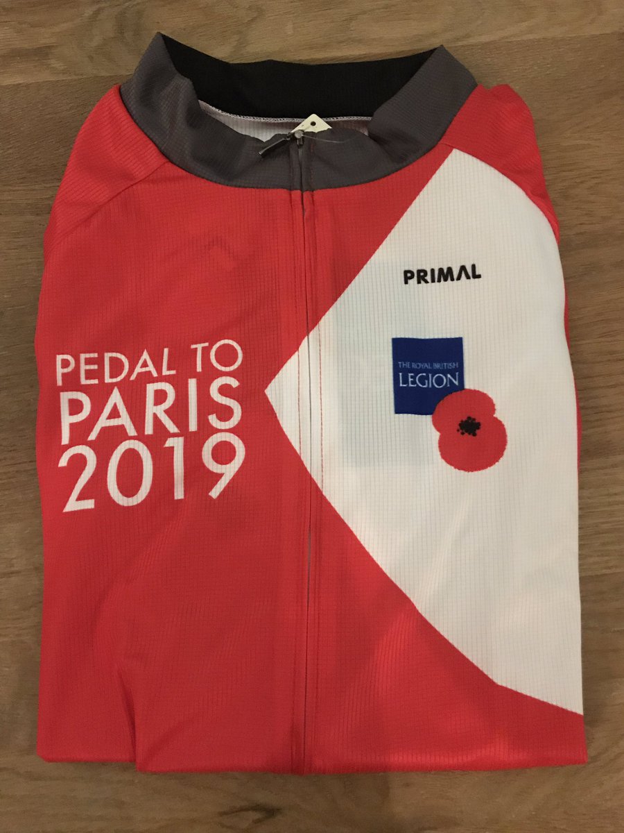 3 weeks and counting. I will be proud to wear these colours, thank you <a href="/PoppyLegion/">Royal British Legion</a>