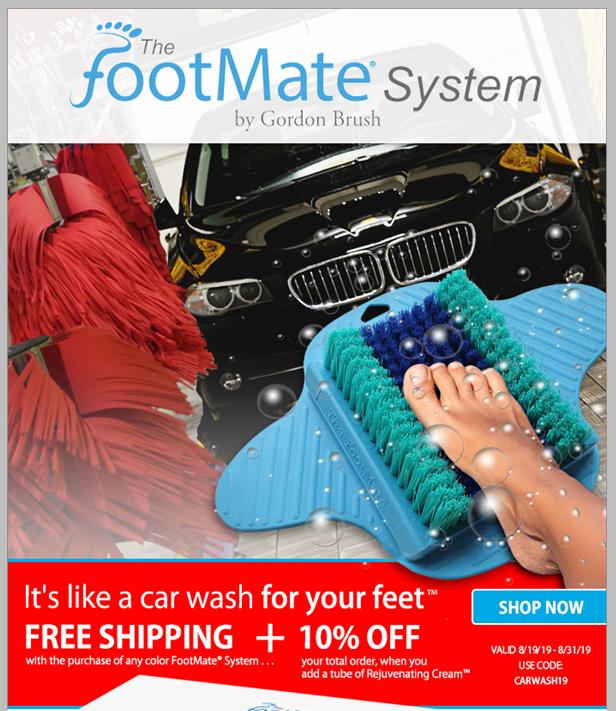 FootMate's tweet photo. Get Yours Now! Visit https://t.co/E5kcHg2wkq for a great deal! Use Code: CARWASH19 at checkout. https://t.co/A5ypnzxmr2
