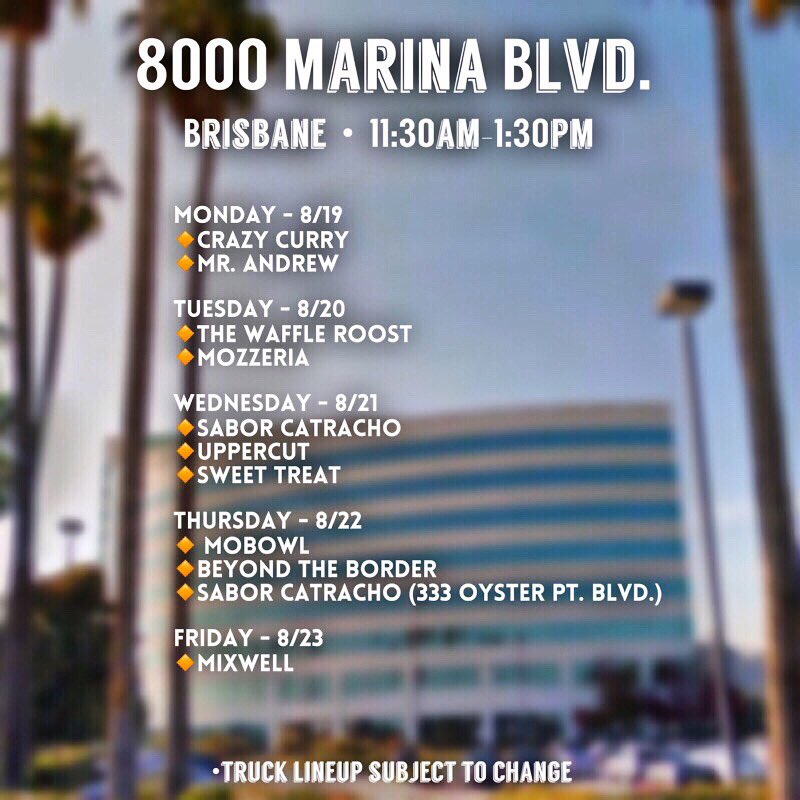 This week’s lineup: August 19-23