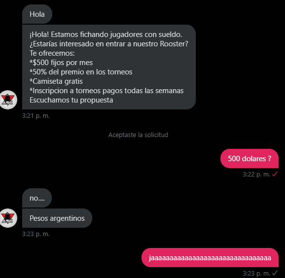 Cuando te da paja robar y te haces una org