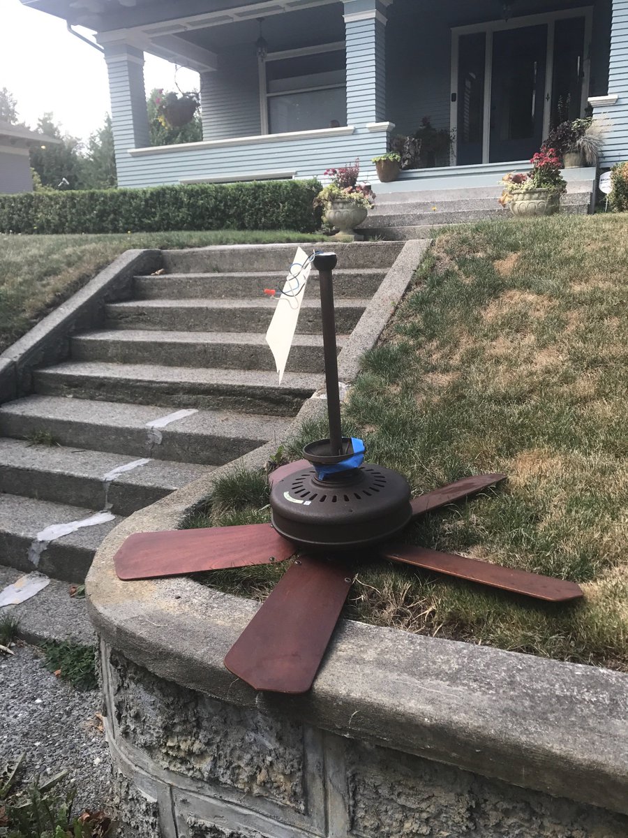 Mary Reber On Twitter Hayward House Has A Ceiling Fan Outside