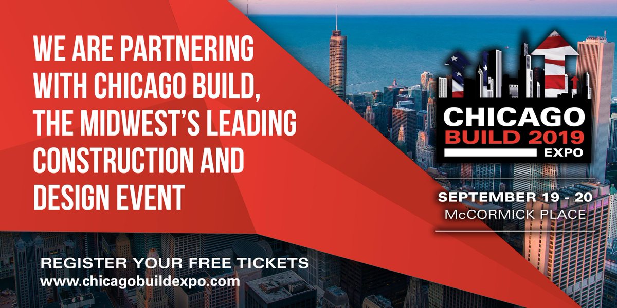 aisc's tweet photo. Join us at Chicago Build this September for a fun-filled, expert-packed construction conference with a bustling exhibition hall, networking, games and contests, live entertainment, and more. Plus, there is no cost to attend! Get your free tickets at https://t.co/ofACDXCyrM. https://t.co/Oud2qTl4nr