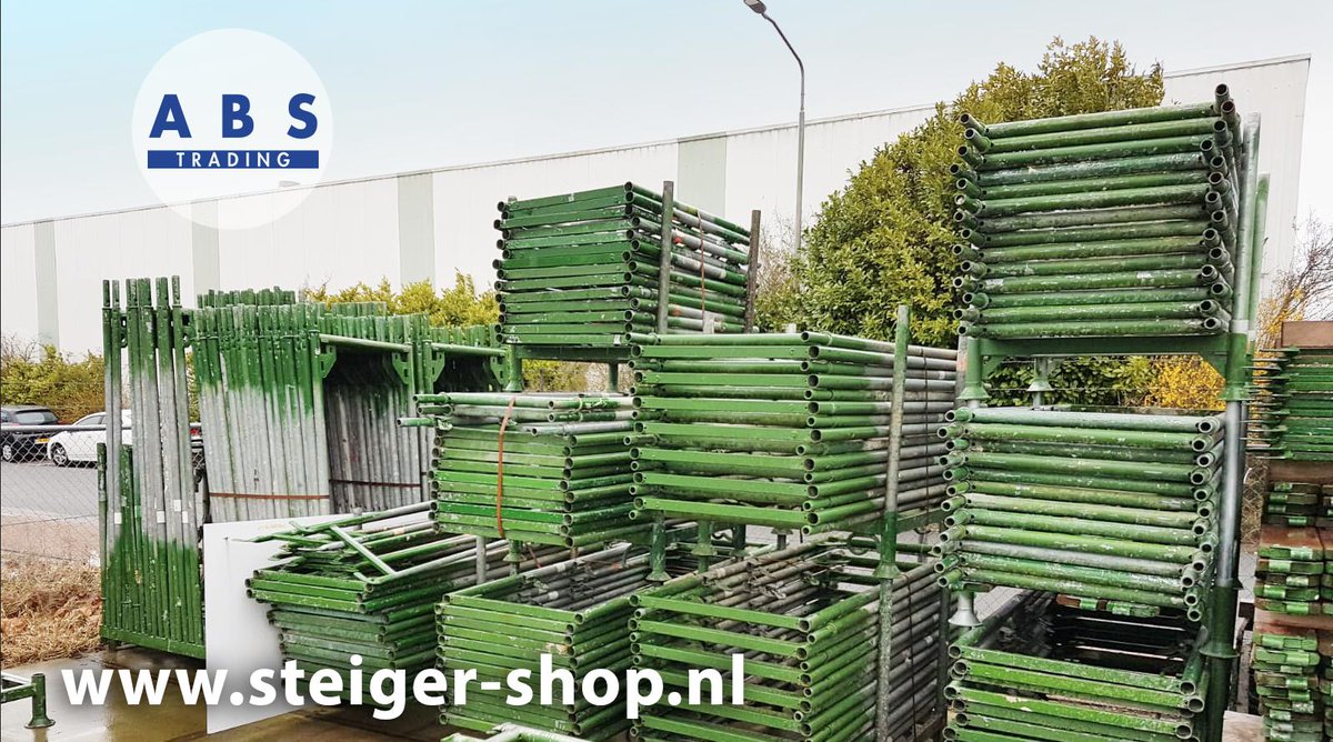 abstrading's tweet photo. Vanaf volgende week Layher Blitz onderdelen en complete steigersets op voorraad. Blitz is hèt snelle systeem onder de (renovatie)steigers van Layher. Meer weten? Neem snel contact op! 0488 468 190
#layher #blitz #steiger #renovatie #steigermaterieel #eenvoudigemontage https://t.co/Qm1kmXCFNH