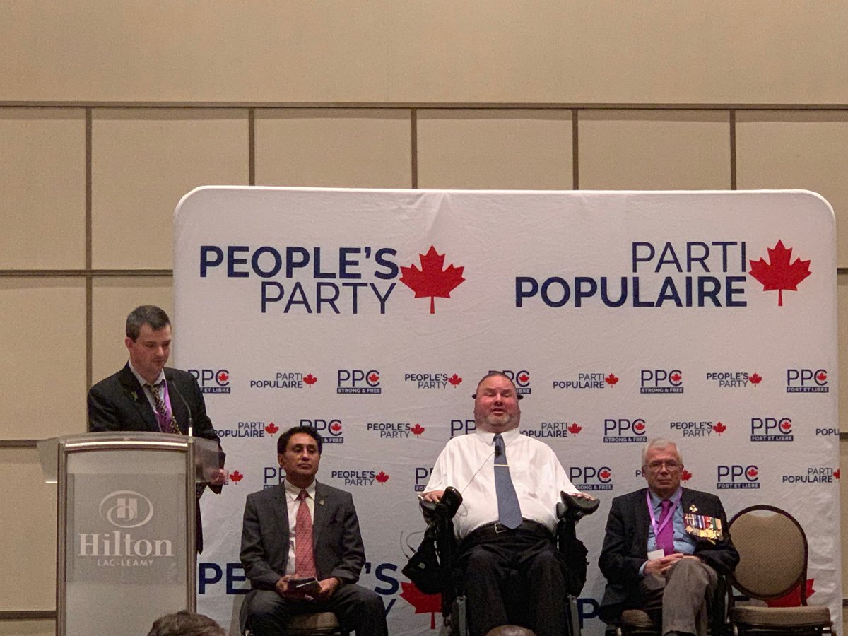 NateWeber13's tweet photo. #PPCconference was incredible!!! What amazing people & energy! My highlight was speaking on the Campaigning 101 panel w/ 3 former MPs! Great work by @peoplespca putting on this event! #BernierNation #PPC2019 #PPC #LetMaxSpeak @HonSFletcher @cchisu https://t.co/iggkaRZCzV