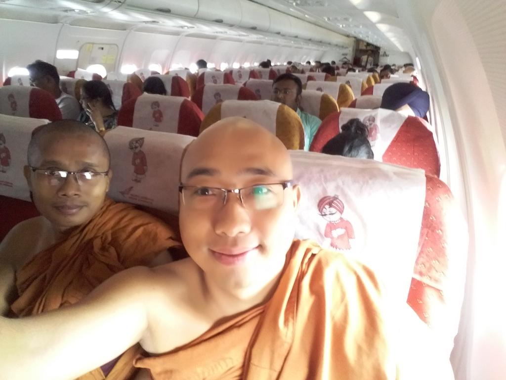 I have gone India So bye bye Myanmar