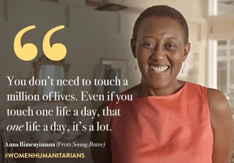 freeheartctv's tweet photo. Among our favorite #WomenHumanitarians is Anna Bimenyimana, who partners with 
@Gardens4Health to combat chronic malnutrition in her home country, Rwanda. Proud to share her brave leadership this #WHD2019 https://t.co/VeyEM2YL7Q
