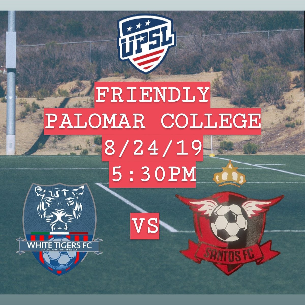 santosfcupsl's tweet photo. FRIENDLY MATCH ALERT❗ #santosfc #upsl #soccer #friendly #sd #tj #allday #upslsoccer #2019 https://t.co/RYDsdwUm69