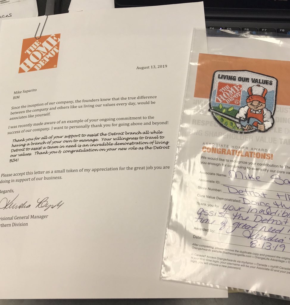 #JobPlaceSatisfaction is getting the mail today and the #DivisionalGeneralManager  you have so much respect for sent you a thank you #Homer for doing your job #LovingMyJob #Gobsmacked #Greatful to be part of this great company. #ThankYou <a href="/KendraByrd24/">Kendra Byrd</a>