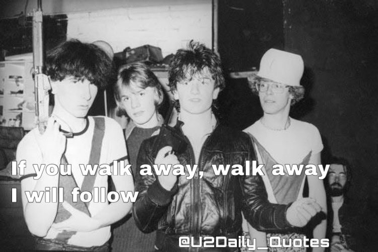 U2 - I Will Follow 