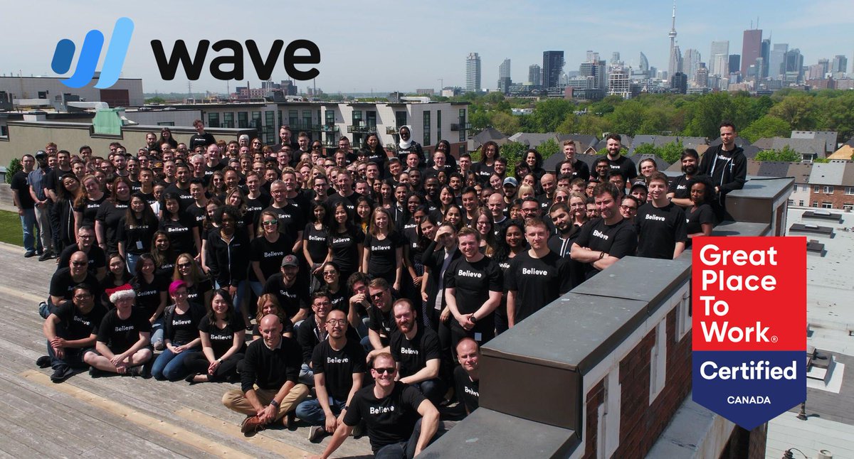 Congratulations <a href="/WaveHQ/">Wave: Small Business Software</a>, you're once again Certified as a Great Place to Work, thanks to your employees' feedback! 

Learn more about Great Place to Work Certification here: greatplacetowork.ca