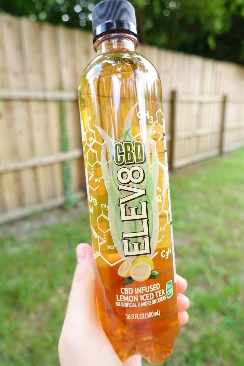 elev8hemp's tweet photo. A refreshing twist with 10mg of CBD in every bottle! 🍋• Click the link in our bio to order today📲 #Elev8 $VATE #cbd #cbdicedtea #lemonflavored #summerdrinks #mondaytea #icedtealovers https://t.co/PEjRtqreQg