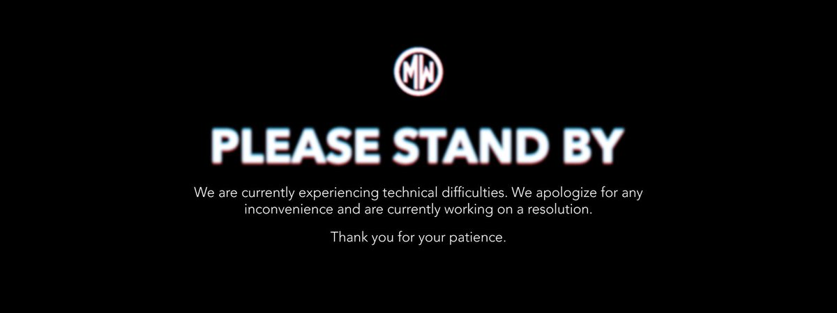 We are currently experiencing some technical difficulties. We apologize for any inconveniences this causes and we thank you for your patience while we work on a solution.