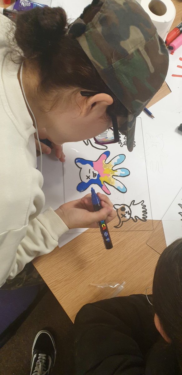 A very #creative session at our summer SEND session at Springvale today..  @RochdaleYouthie @RysSaima #ryssummer
