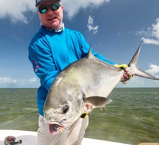 montauktackle's tweet photo. @tedmargo in our Performance Crewneck in blue. Thanks for the action shot and kind words 🐟 https://t.co/8SNJjaIqzG