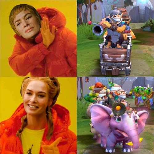 natusvincere's tweet photo. It's all about elephants
#TI9 https://t.co/ifakKJA4pV