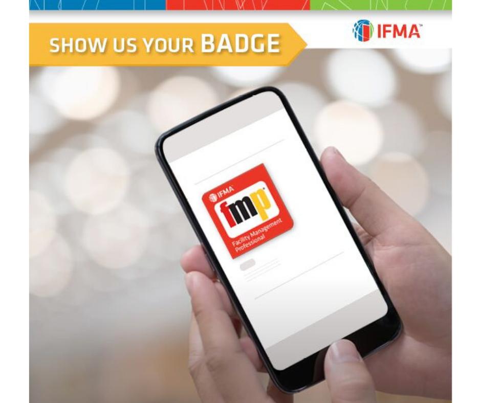 IFMA's tweet photo. Do you already have your FMP? Did you claim your badge? Screenshot us and share with others how the FMP advanced your career.
Claim your badge here > https://t.co/aE4fdGDI5m
#IFMA #FMP #ClaimYourBadge #ShowUsYourBadge #FMProfessional #FacilityManagement #CareerAdvancement https://t.co/8gmfjnh93h