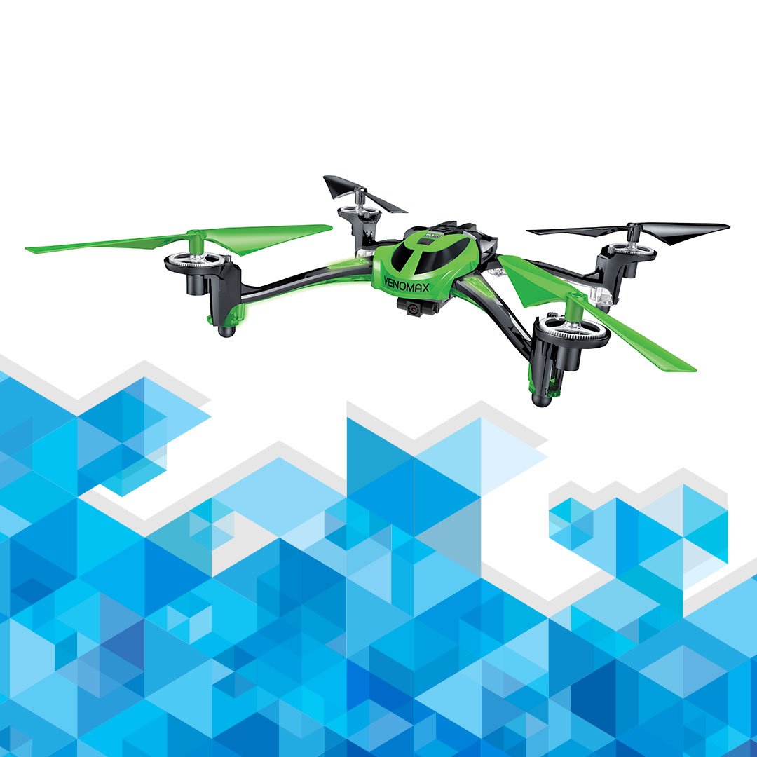 Get ready for flying fun with the World Tech Toys Venomax 2.4GHz 4.5CH RC Spy Drone!

Don't wait and get yours today! 
ow.ly/9diq50uX137

#drone #drones #wtt #worldtechtoys #hobbytron #dronejunkie #quadcopter #cameradrone #rc #remotecontrol #droneaddicts