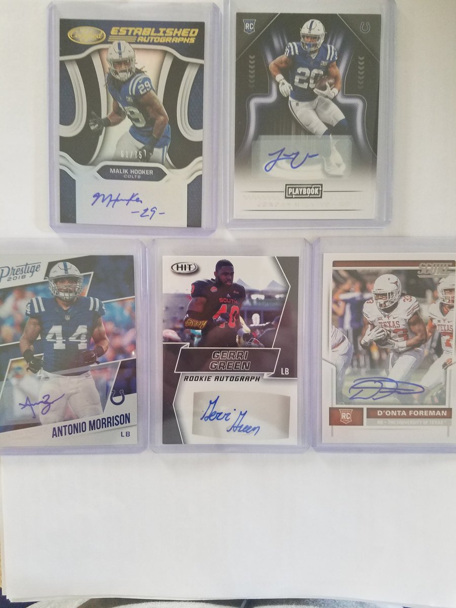 Some Colts PC additions from last week! #GoColts