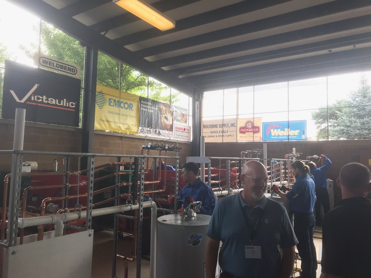 Great showing from Boston at the UA Instructor Training Program in Michigan! 2,000+ instructors were trained to mark the 30th year of this event! Reps from the GBPCA and our Partners <a href="/Boston_Local12/">Plumbers Local 12</a> met with industry professionals &amp; UA Gen President Mark McManus <a href="/UAPipeTrades/">United Association</a>