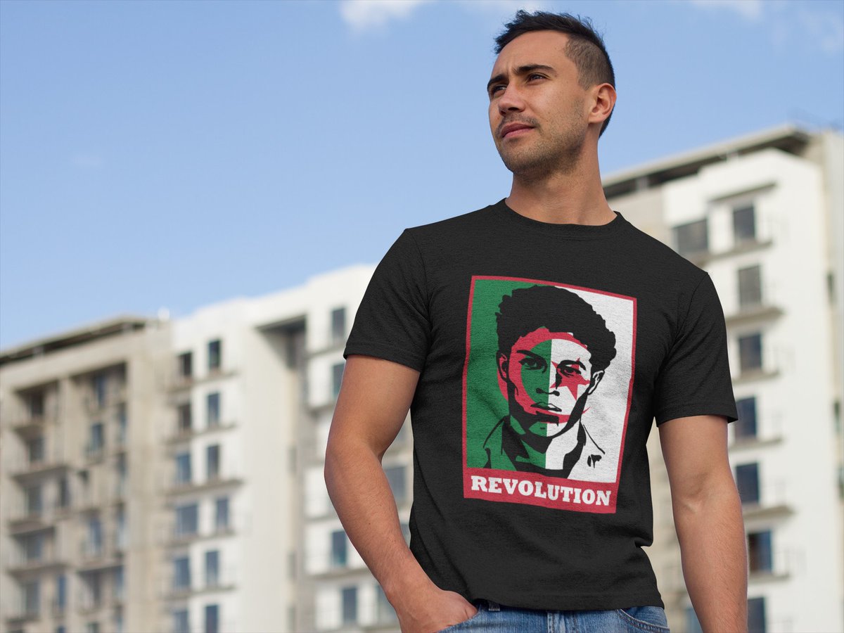 dz_2point0's tweet photo. We remember a true #revolutionary, our hero and martyr Ali Ammar, better known as Ali La Pointe. 

Limited time special, 20% off entire collection. 
https://t.co/VCZer2qs4L

#Algerie #AliLaPointe #Revolution #BattleOfAlgiers
#Algeria #dz #Yetna7aw_Ga3 #Algerie_manifestations https://t.co/KxCaiVf1Ji