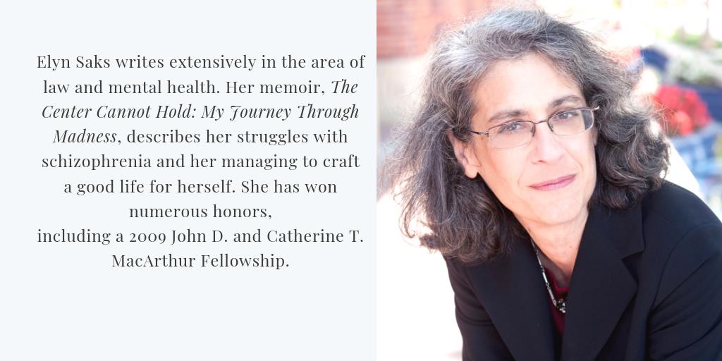 sczaction's tweet photo. Elyn Saks will be speaking at SARDAA's #BrainsOnBroadway Symposium & Awards Reception, Nov. 4th 2:30pm-8:30pm EST
#supportreclass #reclassifyschizophrenia #psychosis @macfound
You can register for the symposium here: https://t.co/ogJ9tP3iv9 https://t.co/2C4F6qm9Ef