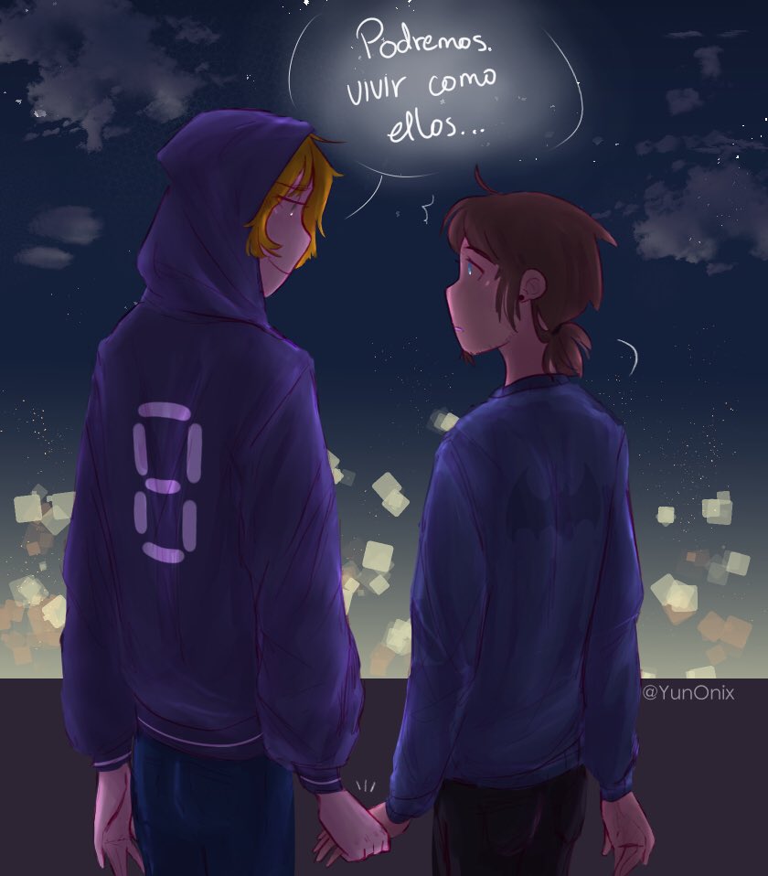 YunOnix's tweet photo. with u🌃
🌙Parte 2/6🌙
💛“Con él.” “Siempre junto a él.”
💙“Está loco.” “o lo estoy yo por encantarme esa idea.”
#Fhs #Springdeuz #Deuztrap https://t.co/e6aqWjSPKh