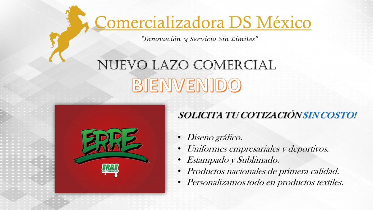 C_DS_Mexico's tweet photo. Estamos muy agradecidos de recibir a un nuevo socio comercial para darles un servicio integral a todos nuestros clientes, BIENVENIDO ERRE Workshop!! https://t.co/5rQtasuOnv
