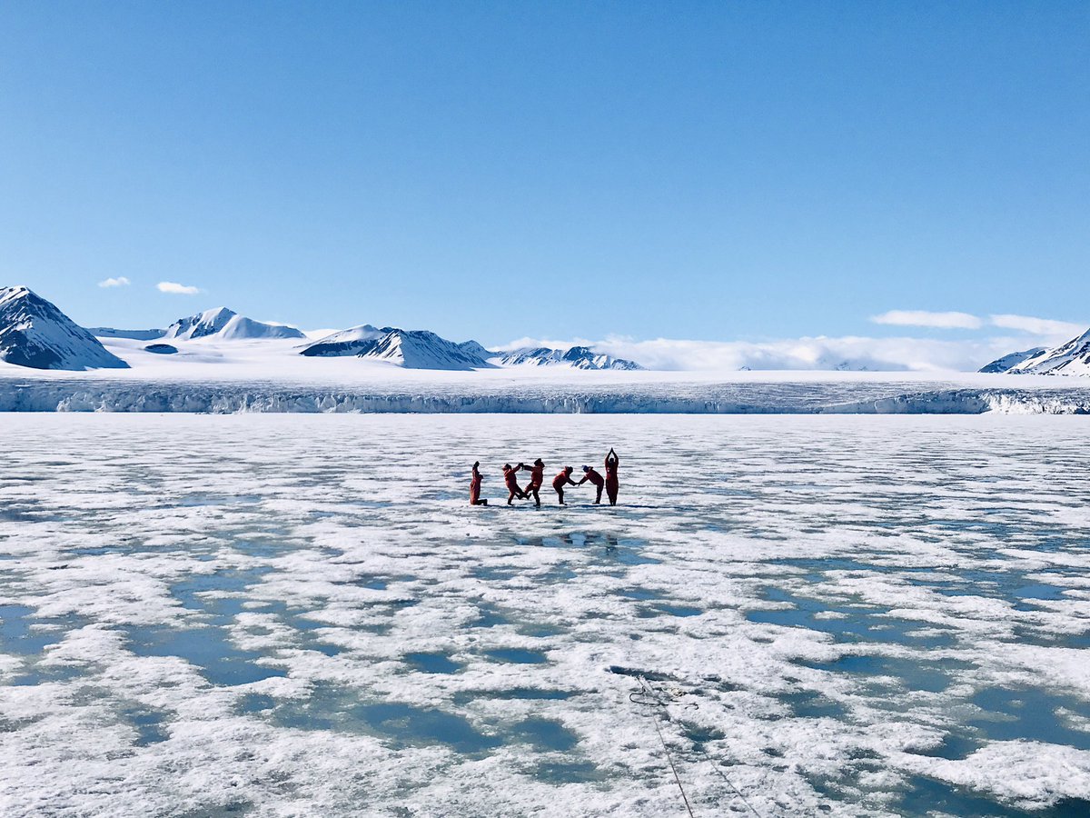 simrangill1510's tweet photo. #WorldPhotographyDay This picture is from a very special place Svalbard... the glacier stands long and tall but maybe not for too long. let’s work towards protecting our beautiful planet. https://t.co/wEUcsRAQMR