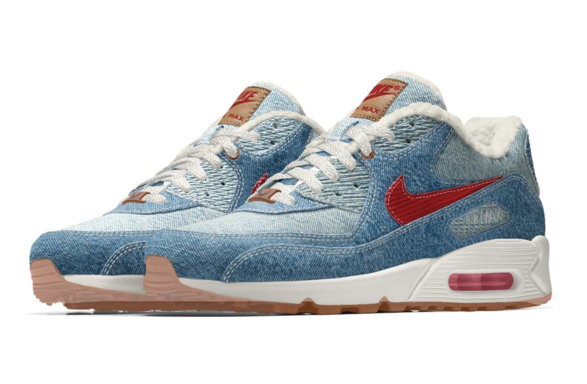 air max 90 levi's by you