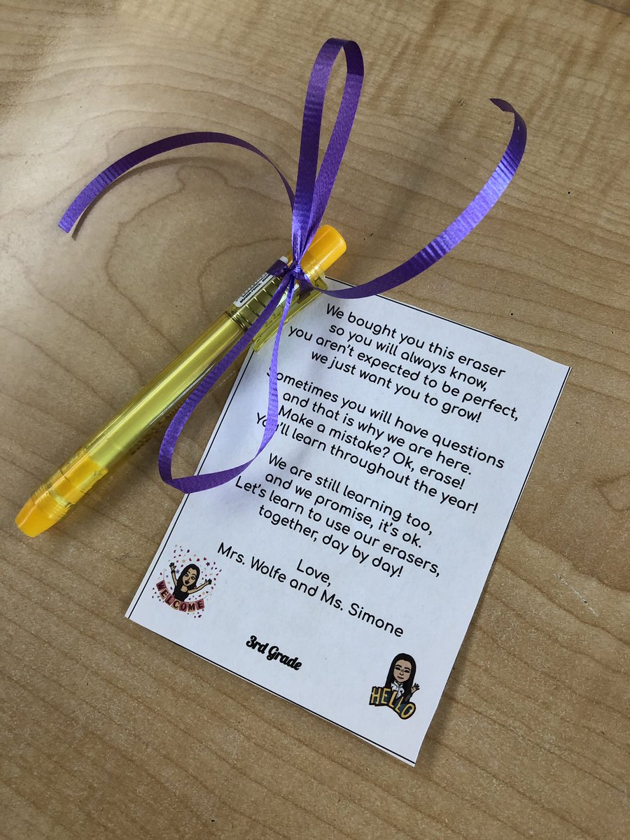 jamiejwolfe's tweet photo. Mistakes are proof that you are trying! We are excited to meet our new students. Bring it on!! #pclowerschool #growthmindset @PineCrestSch https://t.co/1ZJhdRuEv5