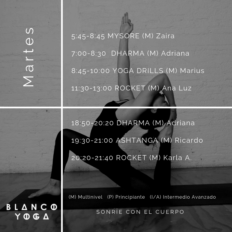 BLANCO YOGA tweet media
