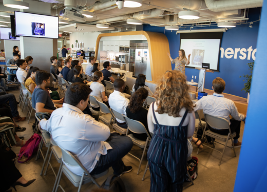 CornerstoneInc's tweet photo. What. A. Day! #CSODDevDay was so much fun last week - we enjoyed a keynote with @TeachForAmerica's Exec. Director of TFA LA, Lyda Jennings, meditated, storyjammed, crafted and most importantly, enjoyed a great day of peer-to-peer #learning from our #Cornerstars! #CSODLife https://t.co/r02YZbbwTY