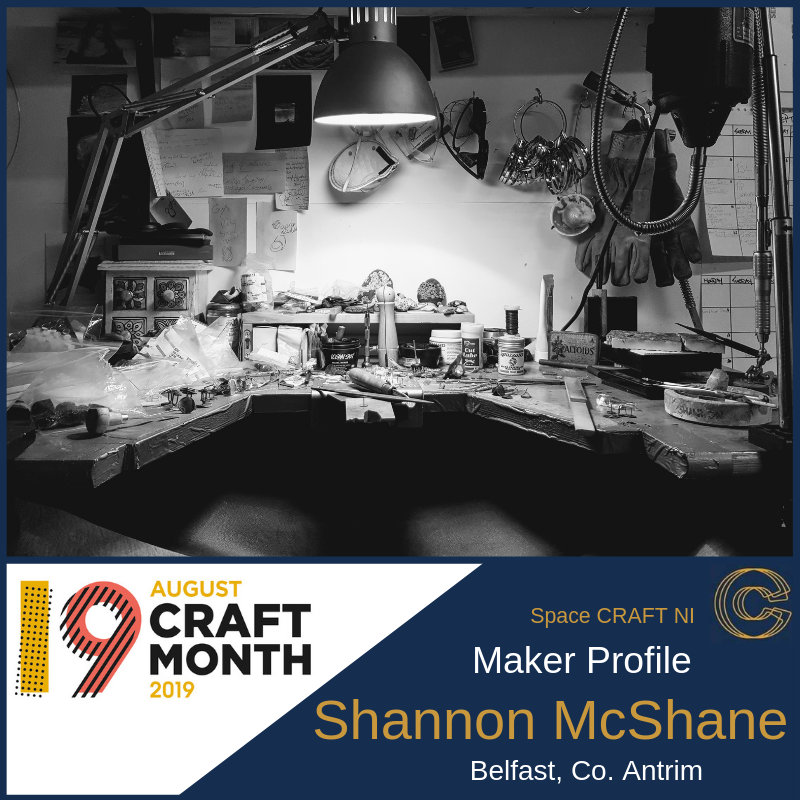 CraftNIGallery's tweet photo. As a Jeweller/ Silversmith, @ShannonEMcShane combines precious metals and stones to create exquisite pieces of jewellery. Find out more about the Belfast based maker in today’s process of making profile:
https://t.co/fy9Z9337CJ
#augcraft #craftni #shannonmcshane #rocksurface https://t.co/Cd6z27HEvM