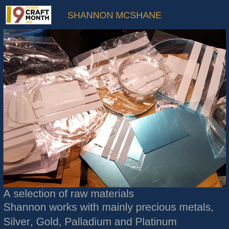 CraftNIGallery's tweet photo. As a Jeweller/ Silversmith, @ShannonEMcShane combines precious metals and stones to create exquisite pieces of jewellery. Find out more about the Belfast based maker in today’s process of making profile:
https://t.co/fy9Z9337CJ
#augcraft #craftni #shannonmcshane #rocksurface https://t.co/Cd6z27HEvM